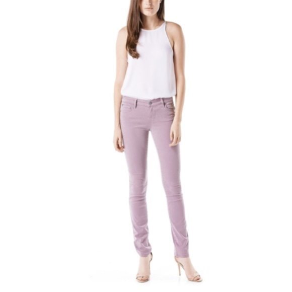 Anthropologie Denim - Anthropologie Level 99 Lily Skinny Straight Purple Jeans 26P
